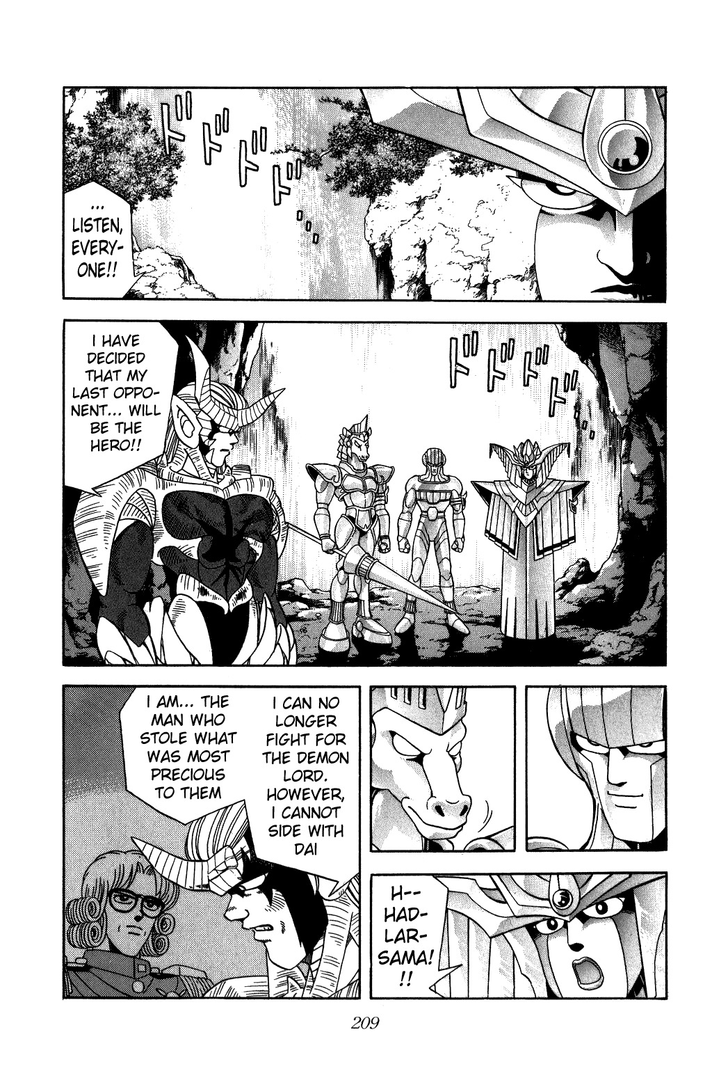 Dragon Quest: The Adventure of Dai Chapter 243 page 9 - Chapter 243: Queen!! The Secret Decision
