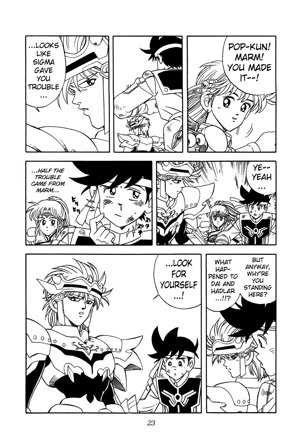 Dragon Quest: The Adventure of Dai Chapter 250 page 21 - Chapter 250: Marm's Response