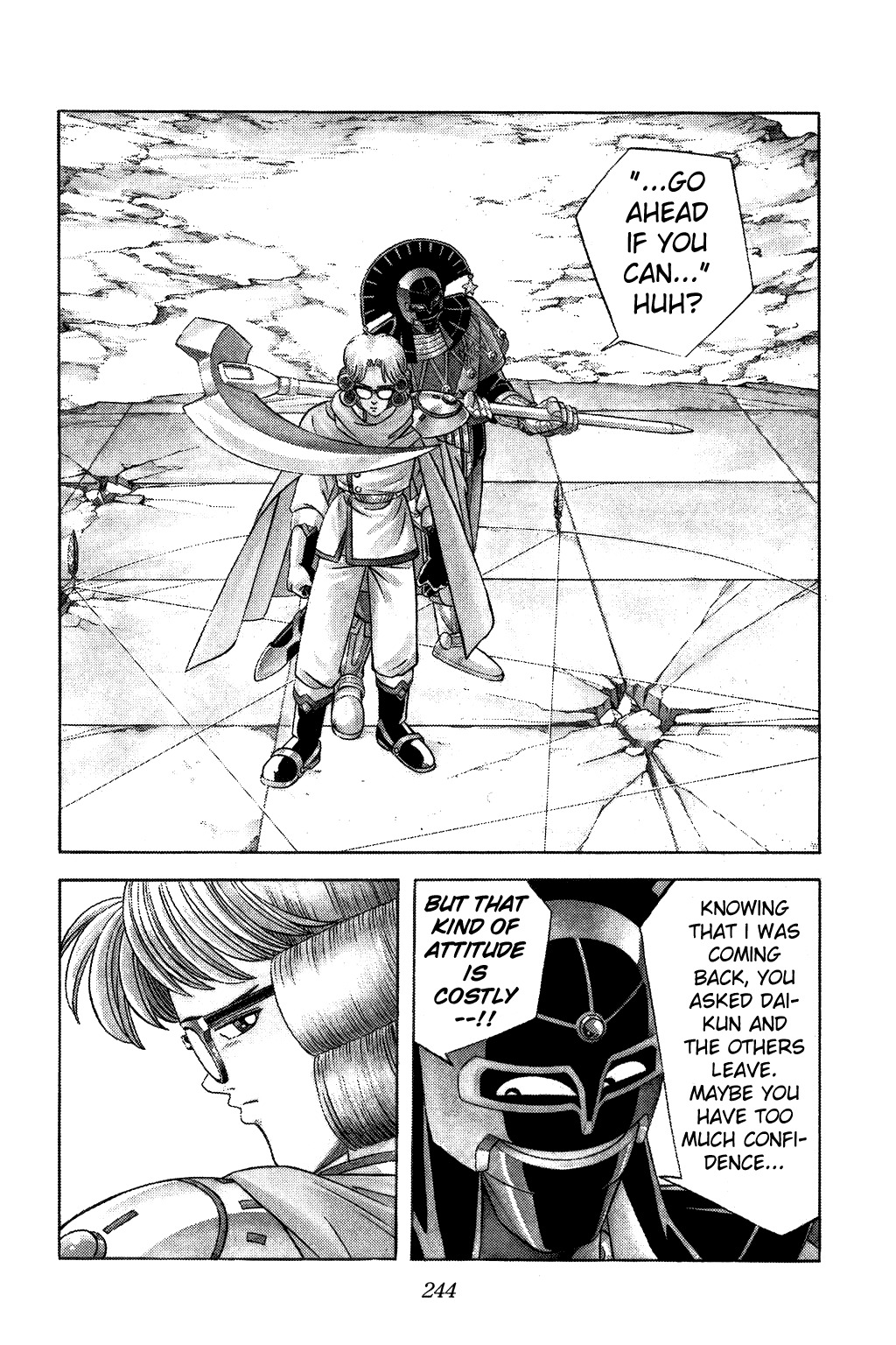 Dragon Quest: The Adventure of Dai Chapter 262 page 2 - Chapter 262: Showdown with the Shinigami!!