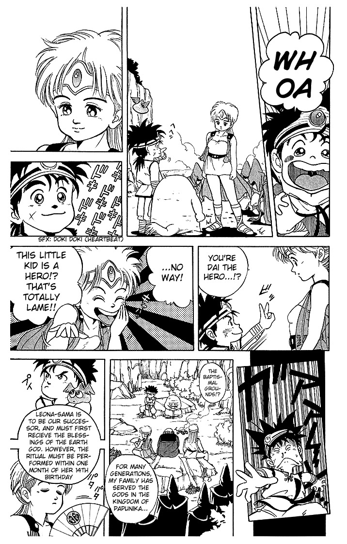 Dragon Quest: The Adventure of Dai Chapter 3 page 6 - Chapter 3: Dai Explodes!!! Part 1