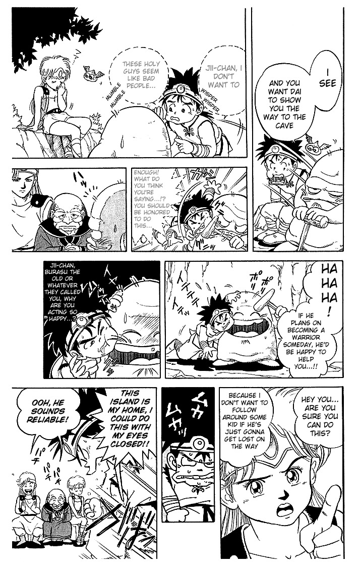 Dragon Quest: The Adventure of Dai Chapter 3 page 8 - Chapter 3: Dai Explodes!!! Part 1