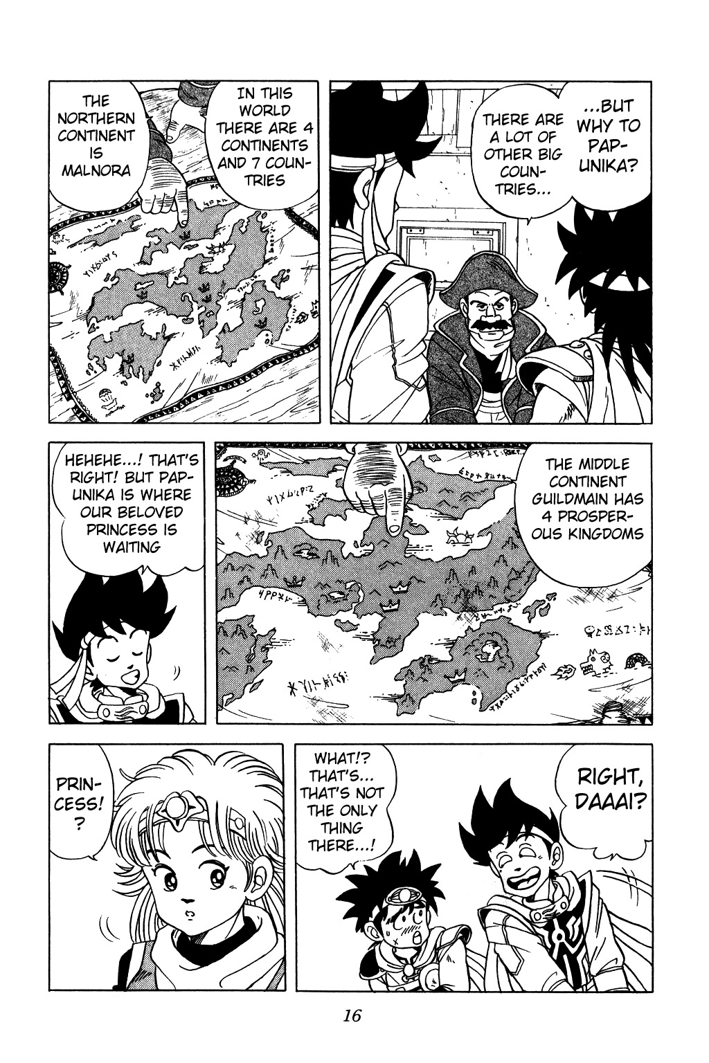 Dragon Quest: The Adventure of Dai Chapter 32 page 14 - Chapter 32: Aim for Papnika!