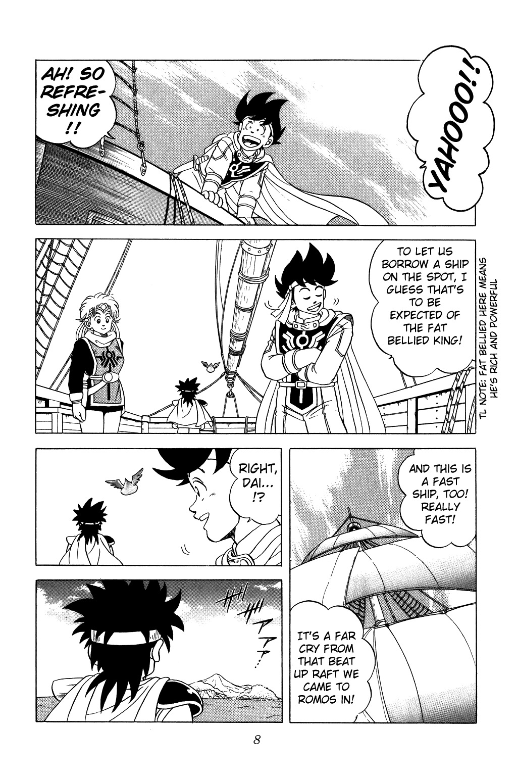 Dragon Quest: The Adventure of Dai Chapter 32 page 6 - Chapter 32: Aim for Papnika!