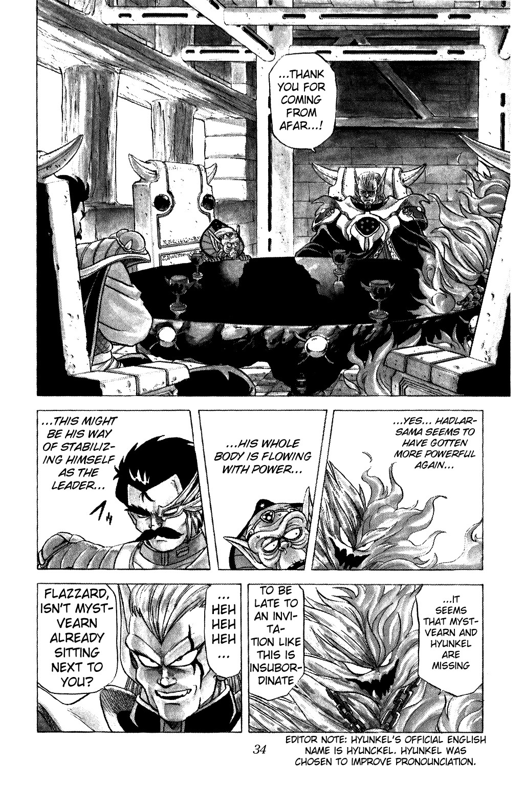 Dragon Quest: The Adventure of Dai Chapter 33 page 10 - Chapter 33: The Gathering of the 6 Commanders...!?