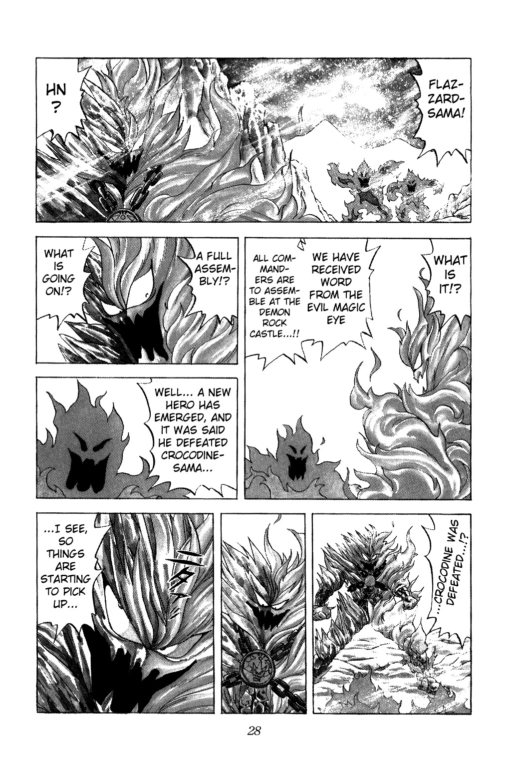 Dragon Quest: The Adventure of Dai Chapter 33 page 4 - Chapter 33: The Gathering of the 6 Commanders...!?
