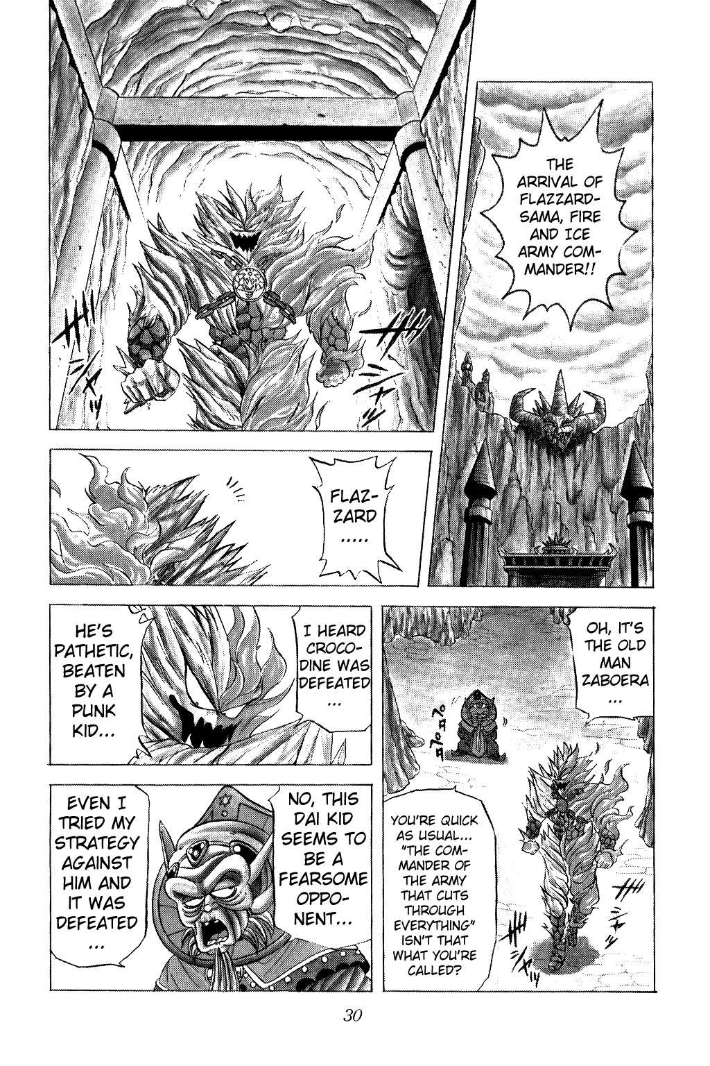 Dragon Quest: The Adventure of Dai Chapter 33 page 6 - Chapter 33: The Gathering of the 6 Commanders...!?