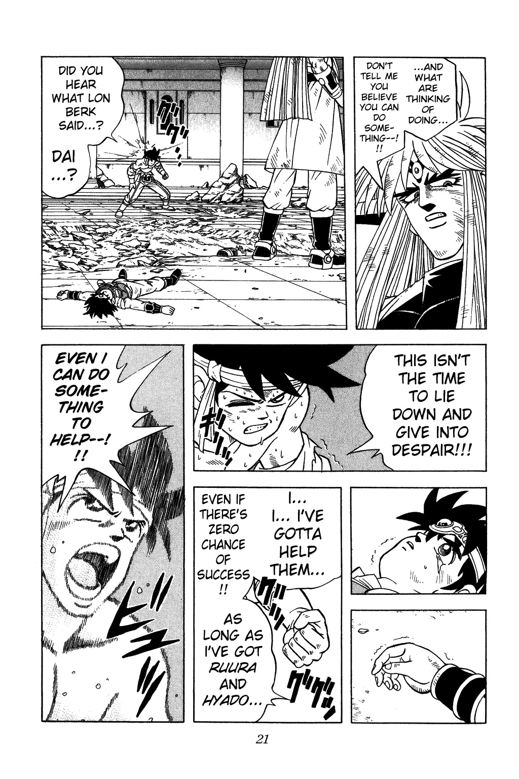 Dragon Quest: The Adventure of Dai Chapter 334 page 19 - Chapter 334: Stand Up...!!!