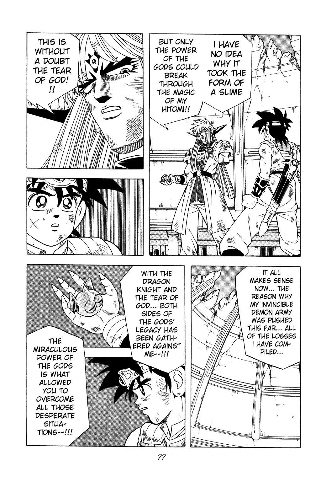 Dragon Quest: The Adventure of Dai Chapter 337 page 13 - Chapter 337: The Tear of God