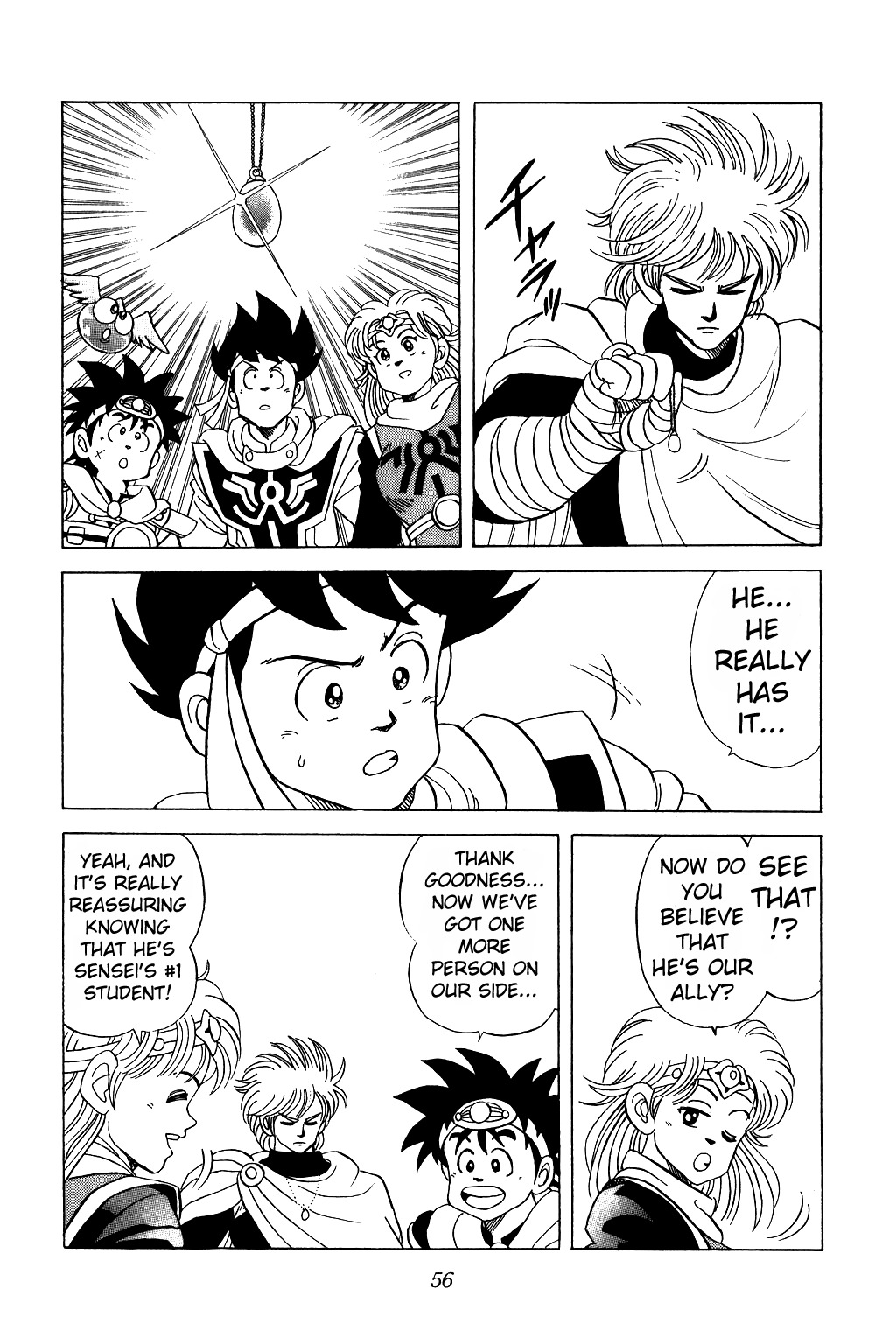 Dragon Quest: The Adventure of Dai Chapter 34 page 12 - Chapter 34: The Mysterious Swordmaster