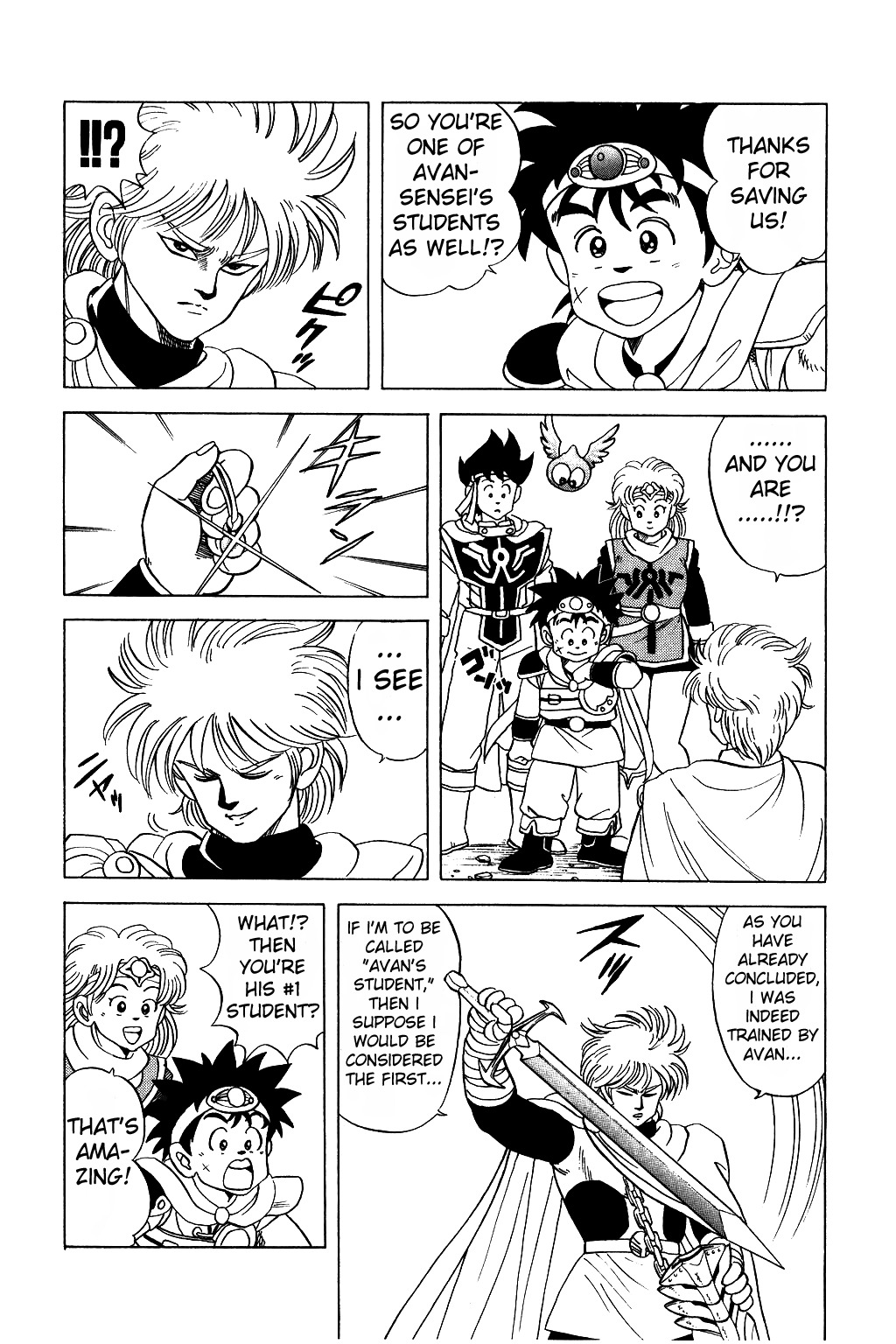 Dragon Quest: The Adventure of Dai Chapter 34 page 4 - Chapter 34: The Mysterious Swordmaster