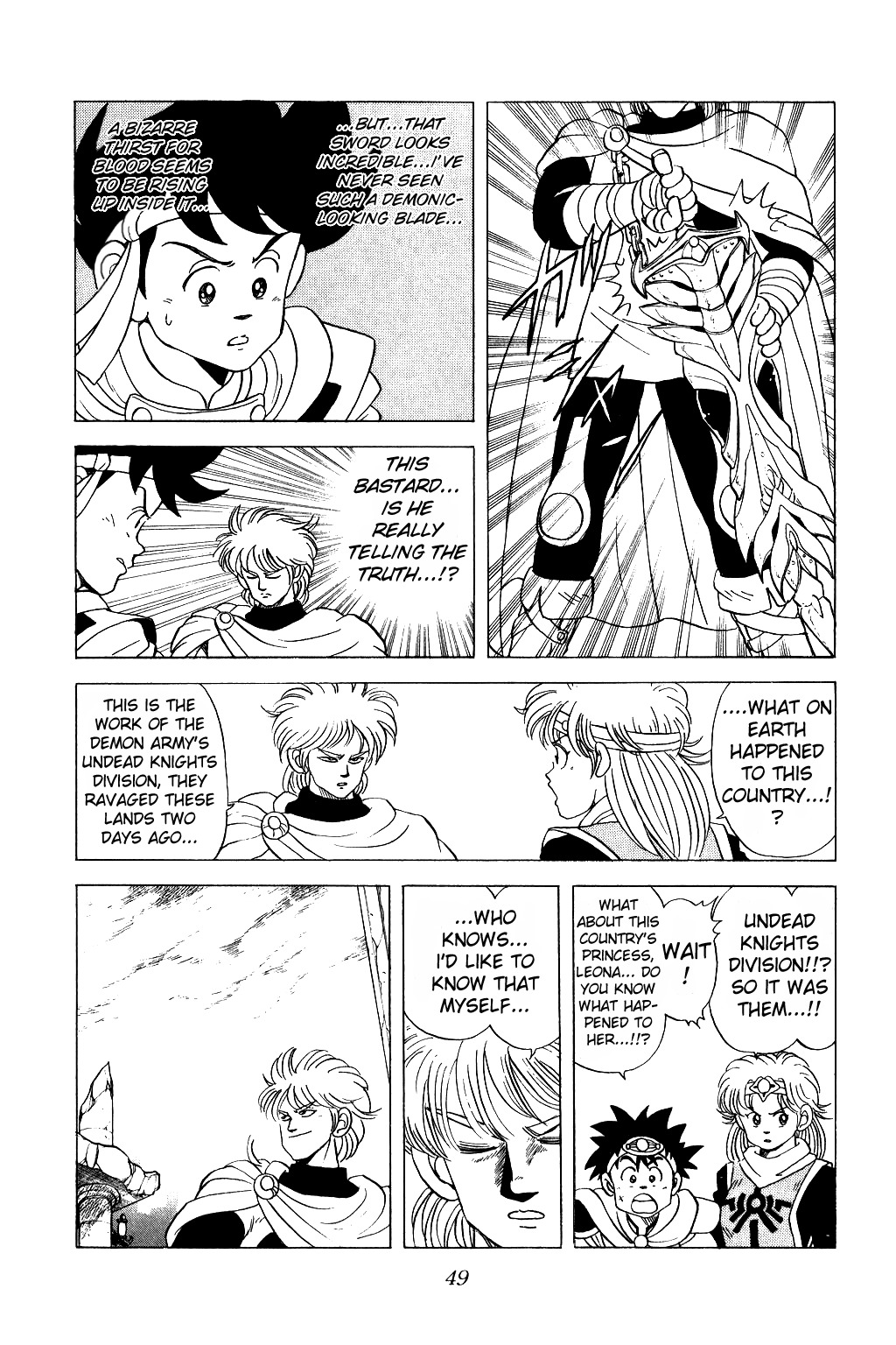 Dragon Quest: The Adventure of Dai Chapter 34 page 5 - Chapter 34: The Mysterious Swordmaster