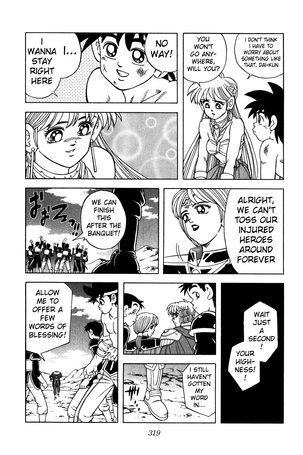 Dragon Quest: The Adventure of Dai Chapter 349 page 12 - Chapter 349: Farewell!!! Beloved Surface