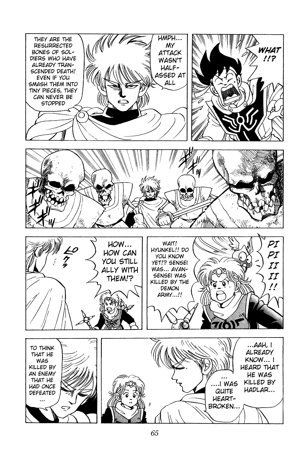Dragon Quest: The Adventure of Dai Chapter 35 page 2 - Chapter 35: The Mystic Swordsman, Hyunckel!!