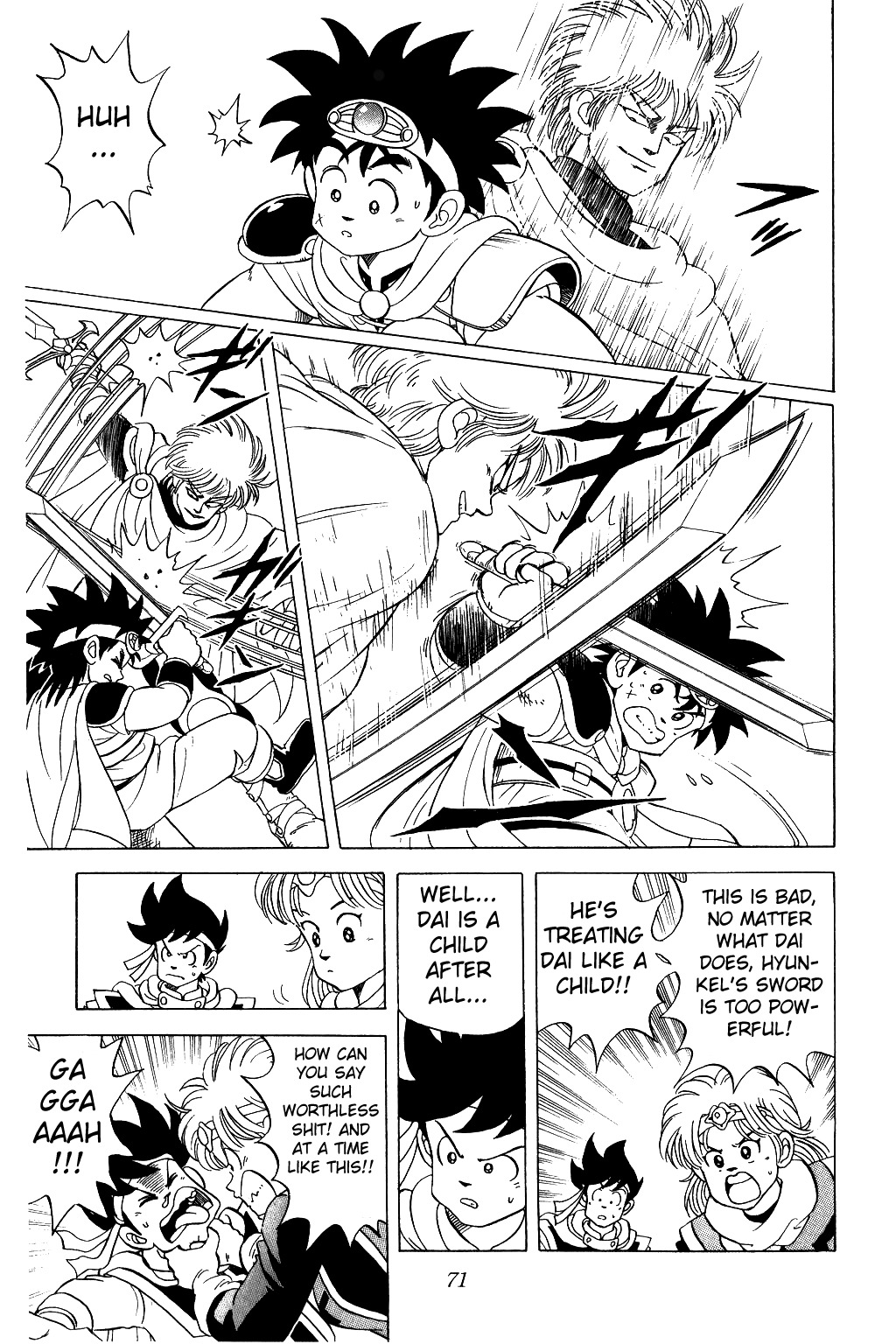 Dragon Quest: The Adventure of Dai Chapter 35 page 8 - Chapter 35: The Mystic Swordsman, Hyunckel!!