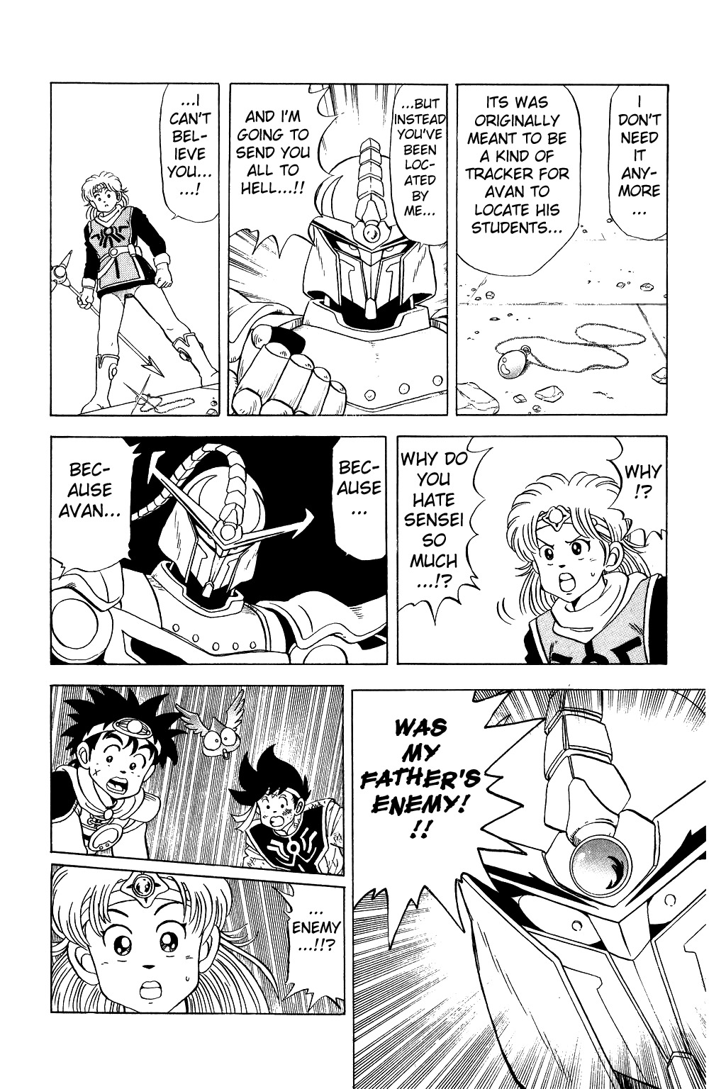 Dragon Quest: The Adventure of Dai Chapter 36 page 7 - Chapter 36: His Father's Enemy...Avan!?
