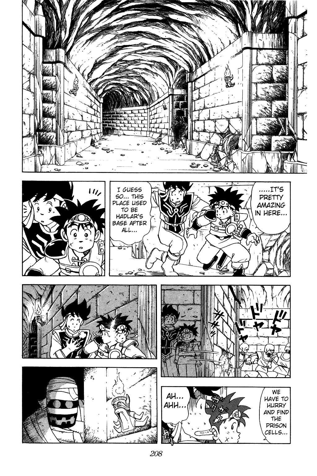 Dragon Quest: The Adventure of Dai Chapter 42 page 10 - Chapter 42: Sneaking In! The Dungeon of Death