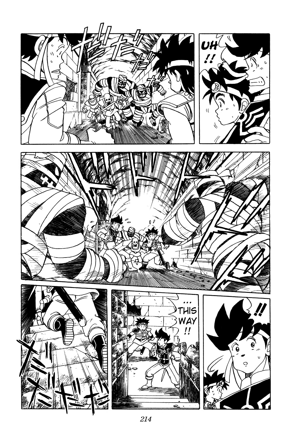 Dragon Quest: The Adventure of Dai Chapter 42 page 16 - Chapter 42: Sneaking In! The Dungeon of Death