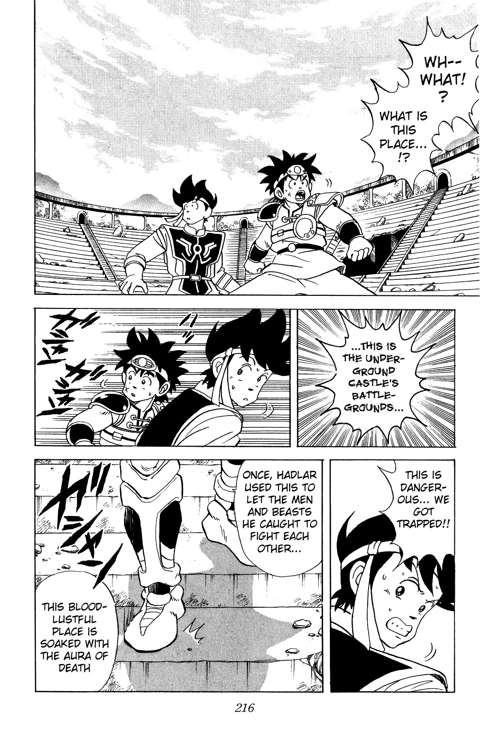 Dragon Quest: The Adventure of Dai Chapter 42 page 18 - Chapter 42: Sneaking In! The Dungeon of Death