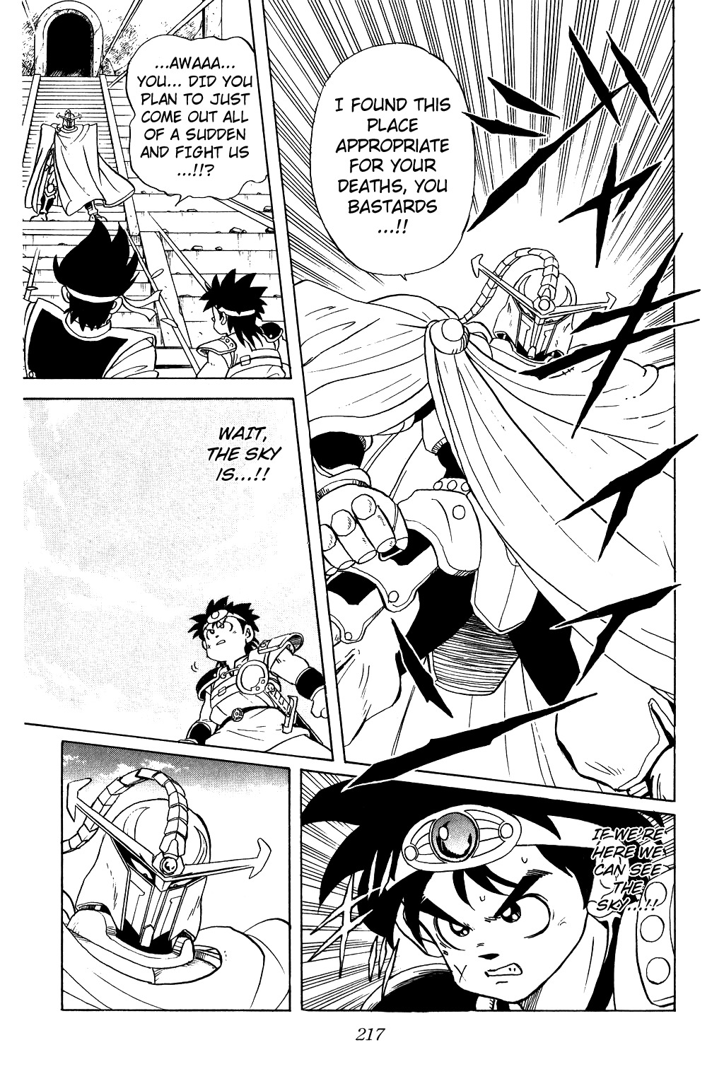 Dragon Quest: The Adventure of Dai Chapter 42 page 19 - Chapter 42: Sneaking In! The Dungeon of Death