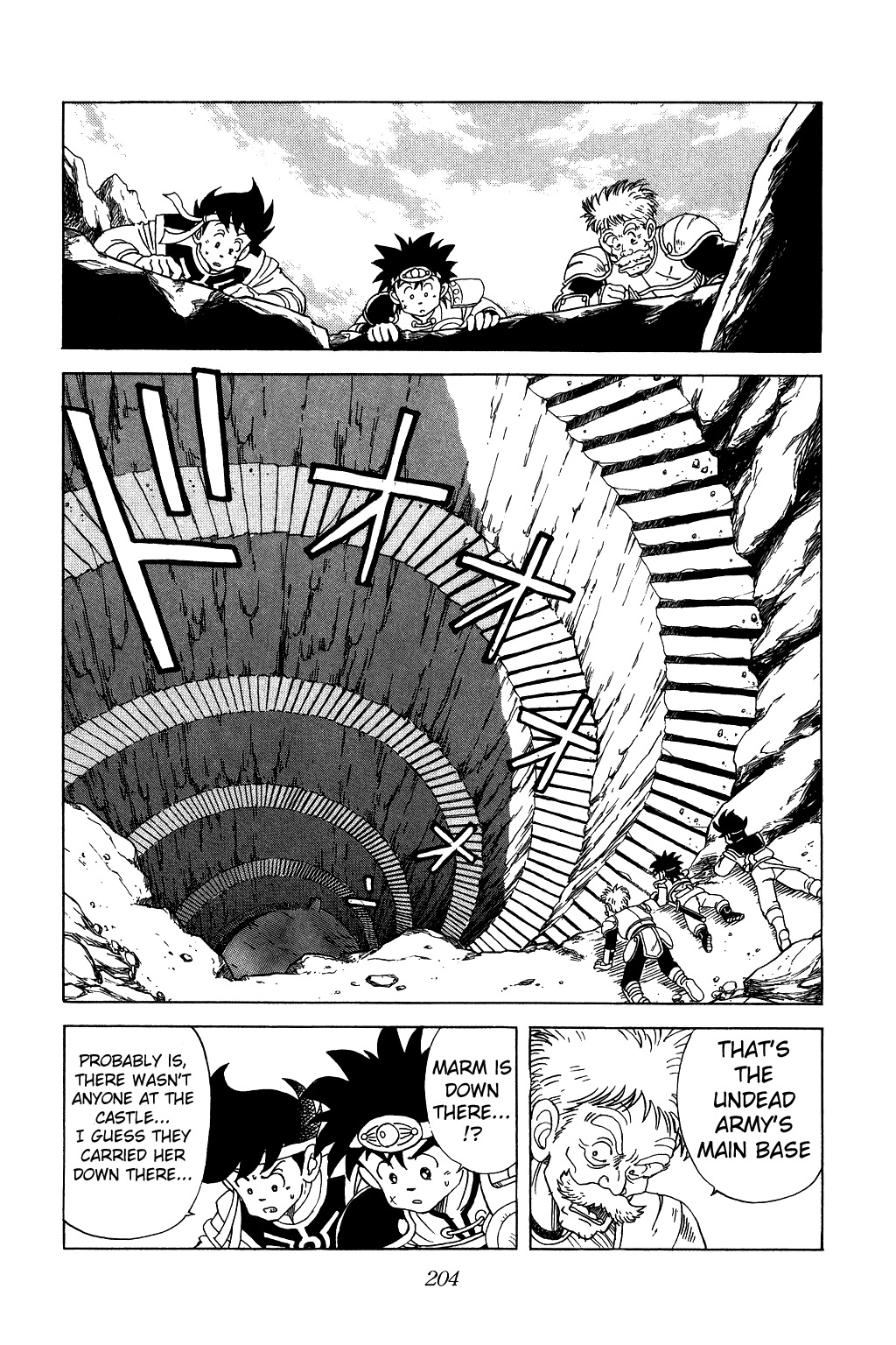 Dragon Quest: The Adventure of Dai Chapter 42 page 6 - Chapter 42: Sneaking In! The Dungeon of Death