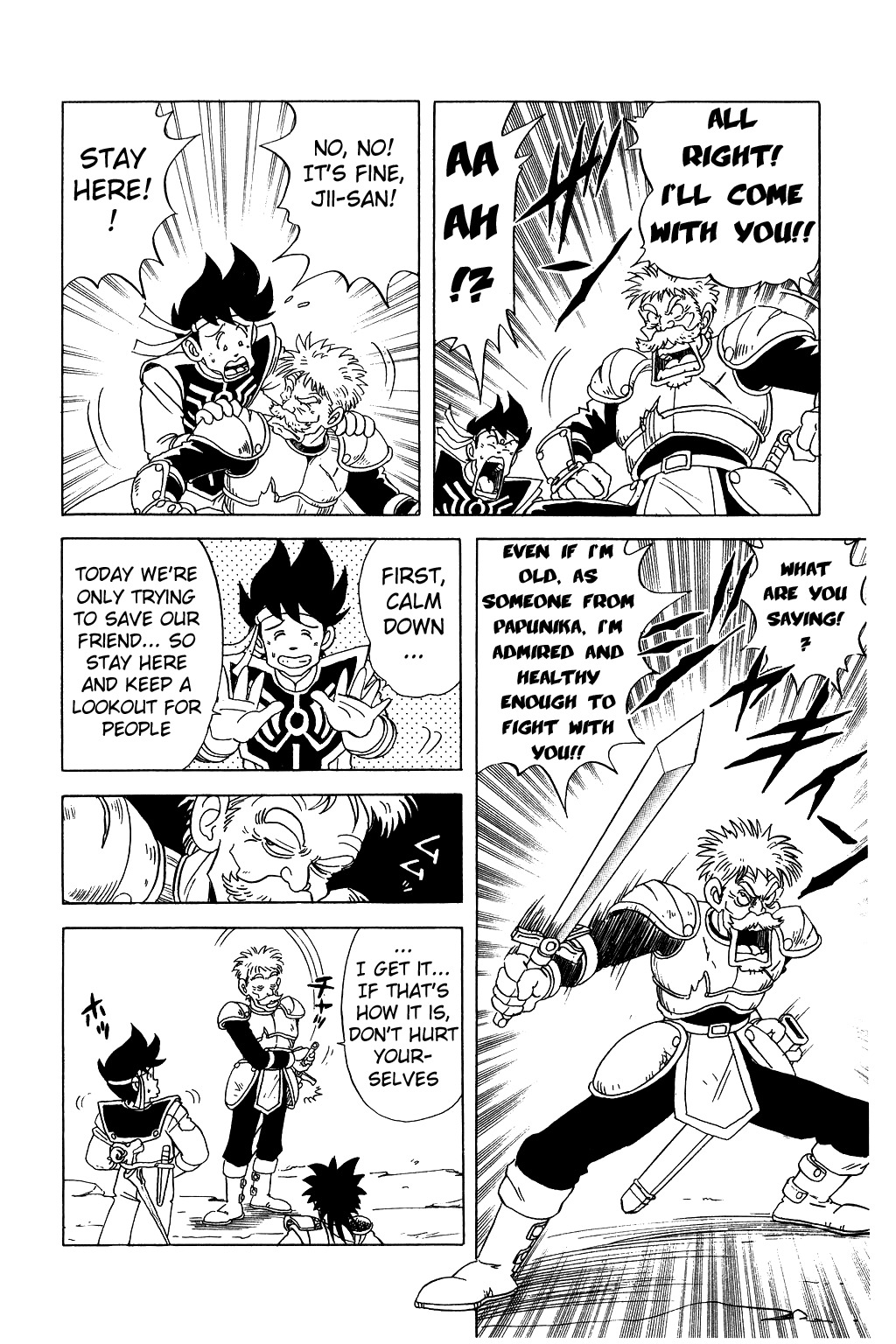 Dragon Quest: The Adventure of Dai Chapter 42 page 8 - Chapter 42: Sneaking In! The Dungeon of Death
