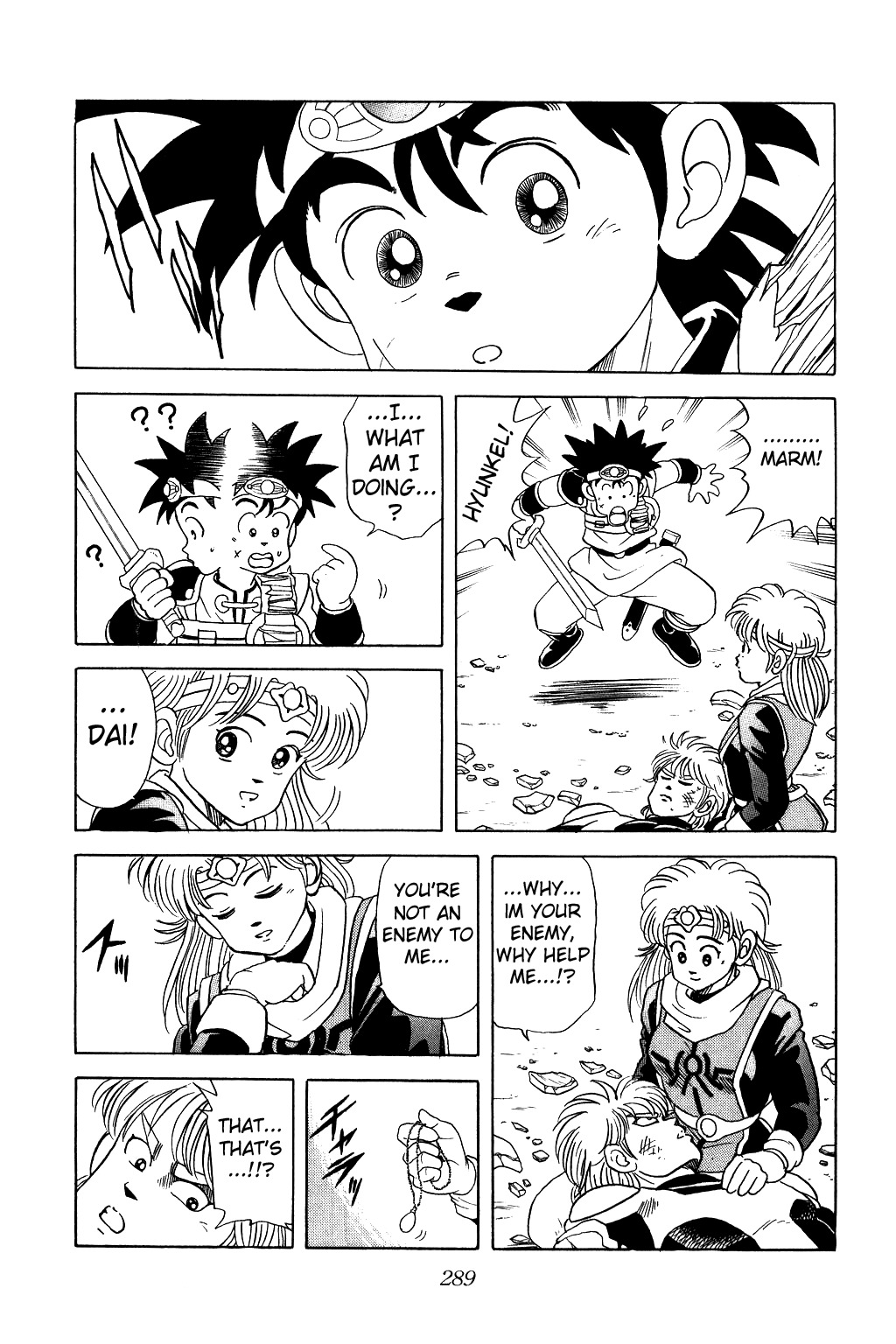 Dragon Quest: The Adventure of Dai Chapter 46 page 14 - Chapter 46: The Lightning Sword of Justice!!!