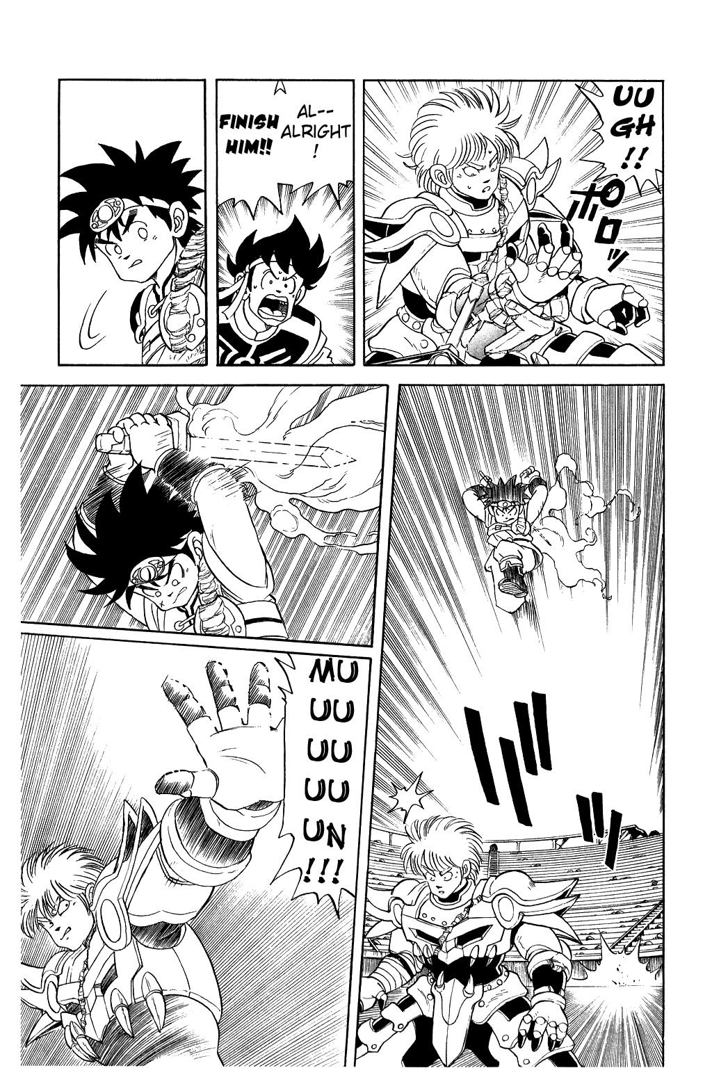 Dragon Quest: The Adventure of Dai Chapter 46 page 4 - Chapter 46: The Lightning Sword of Justice!!!