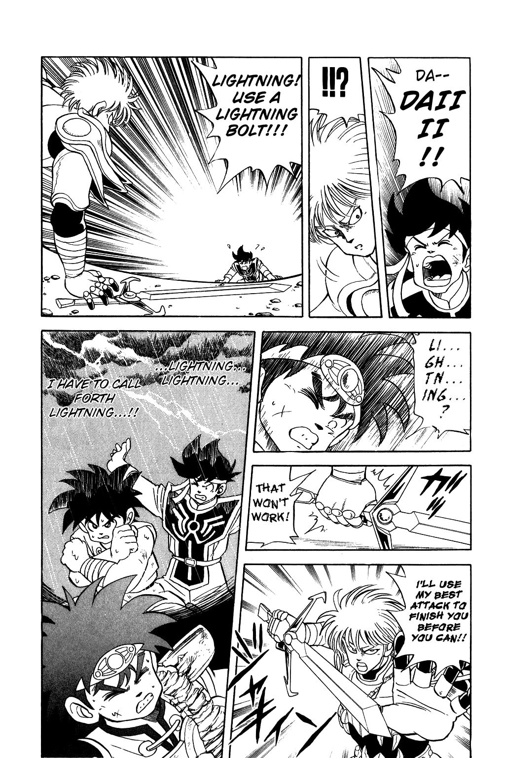 Dragon Quest: The Adventure of Dai Chapter 46 page 6 - Chapter 46: The Lightning Sword of Justice!!!