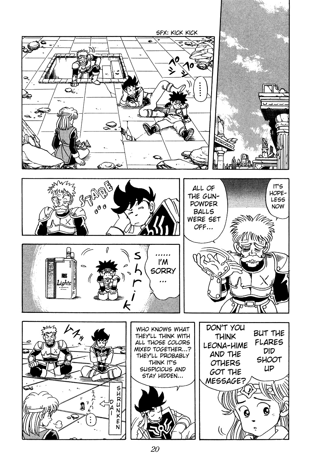 Dragon Quest: The Adventure of Dai Chapter 48 page 19 - Chapter 48: The Flare Signal