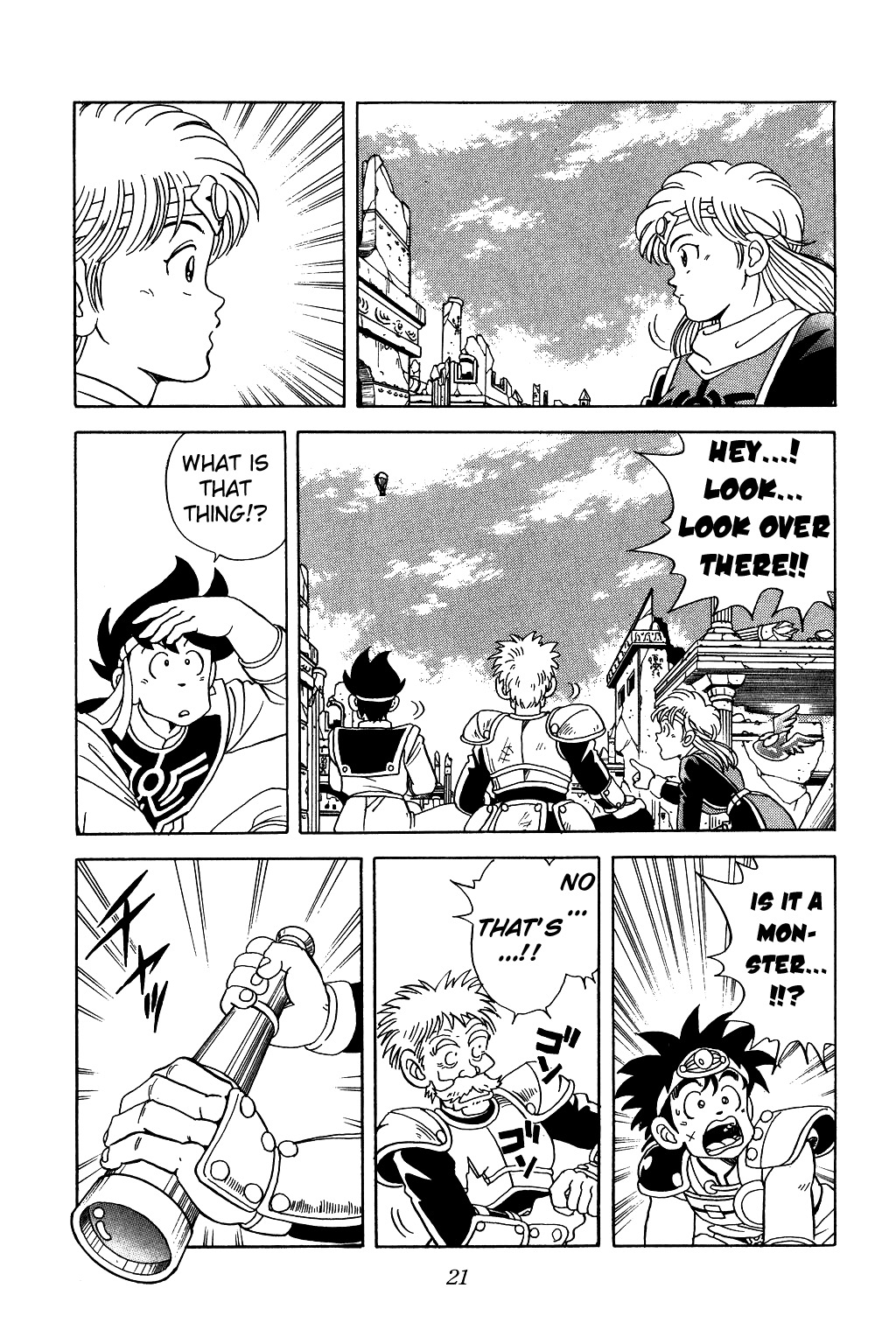 Dragon Quest: The Adventure of Dai Chapter 48 page 20 - Chapter 48: The Flare Signal