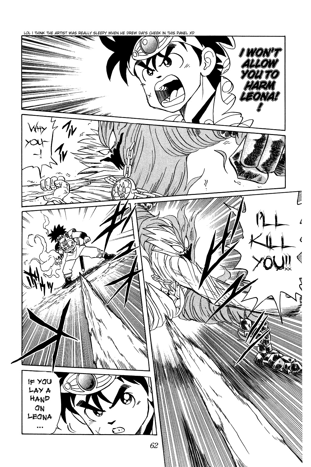 Dragon Quest: The Adventure of Dai Chapter 50 page 21 - Chapter 50: Cruelty! Flazzard