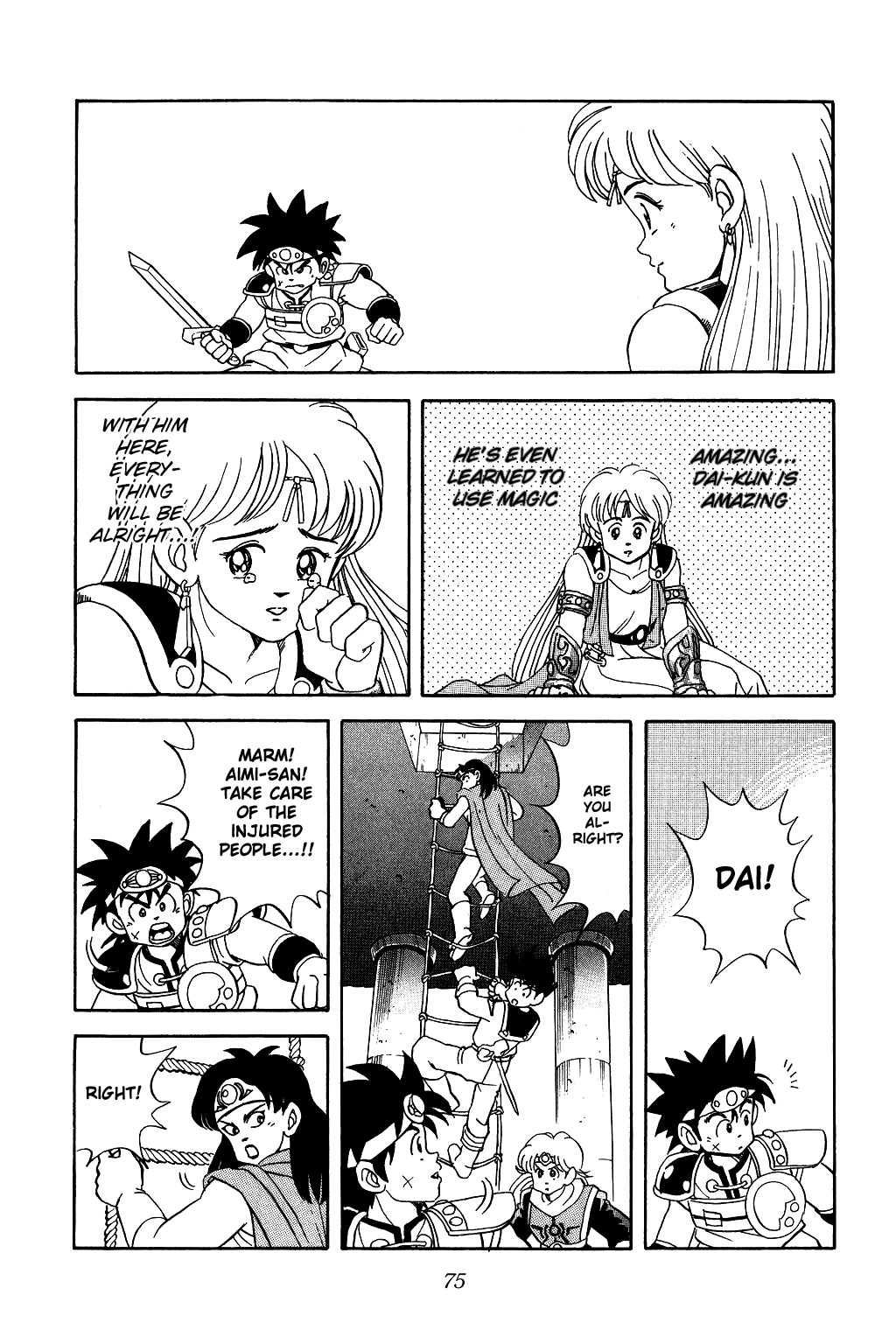Dragon Quest: The Adventure of Dai Chapter 51 page 11 - Chapter 51: The Hero VS The Fire and Ice General!!