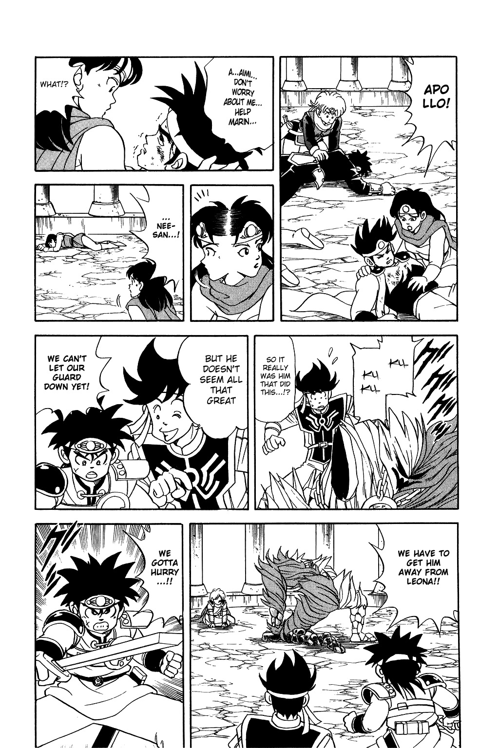 Dragon Quest: The Adventure of Dai Chapter 51 page 12 - Chapter 51: The Hero VS The Fire and Ice General!!