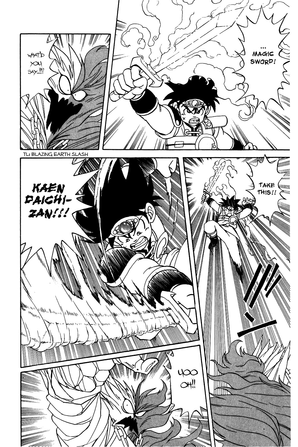 Dragon Quest: The Adventure of Dai Chapter 51 page 8 - Chapter 51: The Hero VS The Fire and Ice General!!
