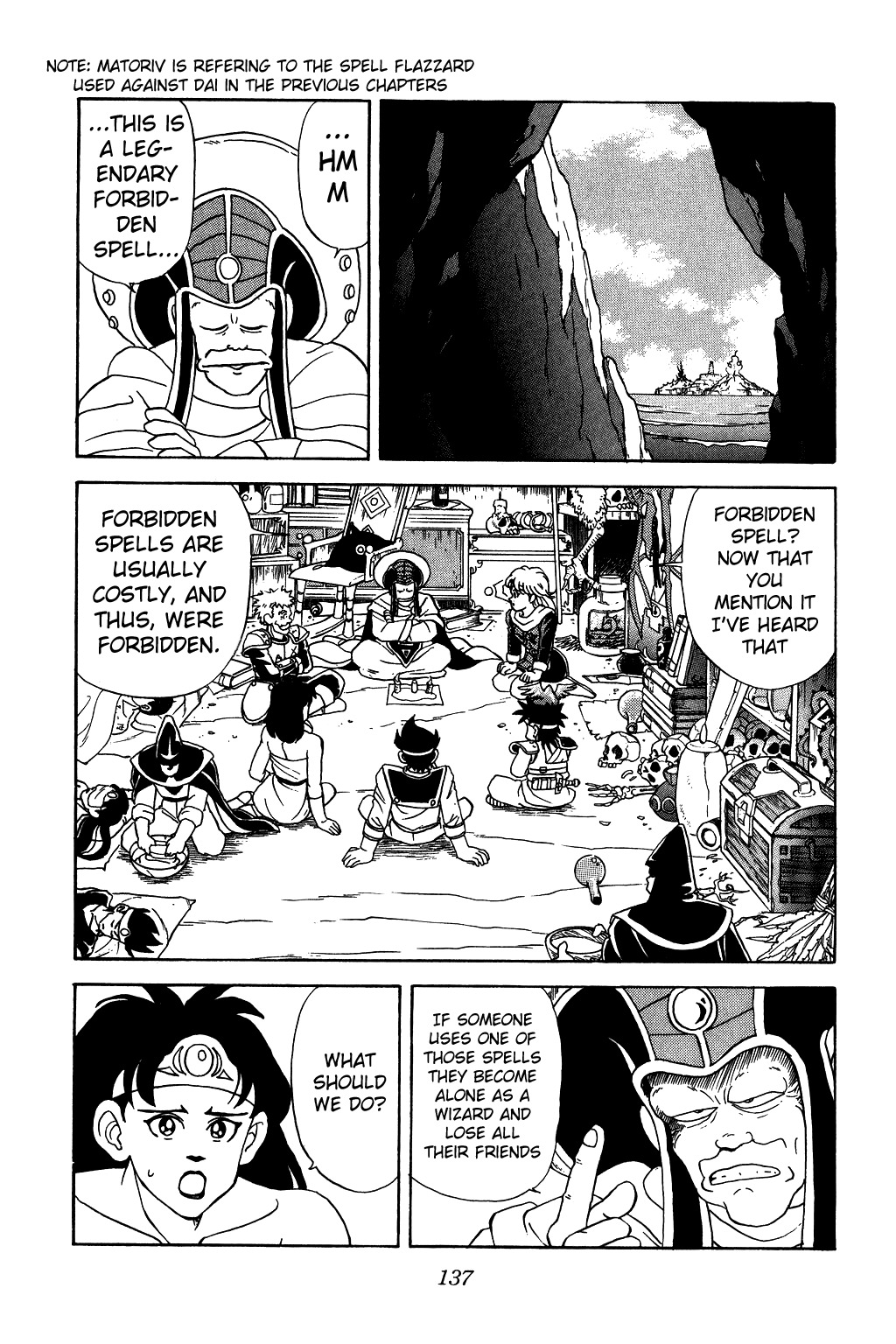 Dragon Quest: The Adventure of Dai Chapter 54 page 13 - Chapter 54: The Rumored Great Magician