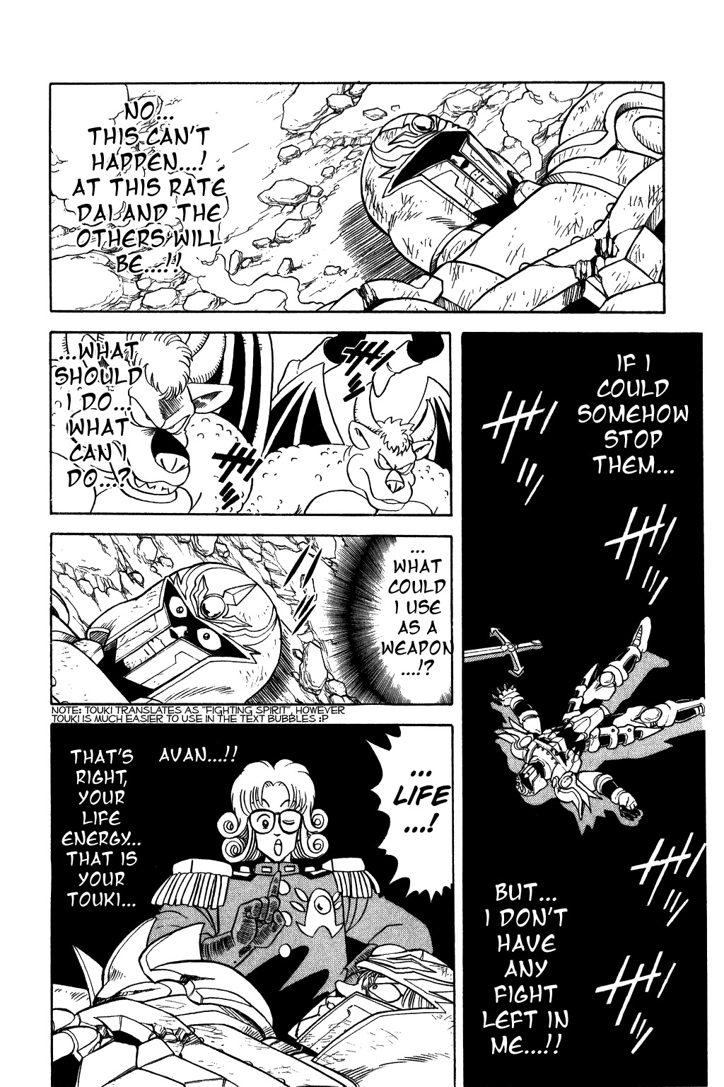 Dragon Quest: The Adventure of Dai Chapter 62 page 12 - Chapter 62: Roaring Flames, Final Touki!!