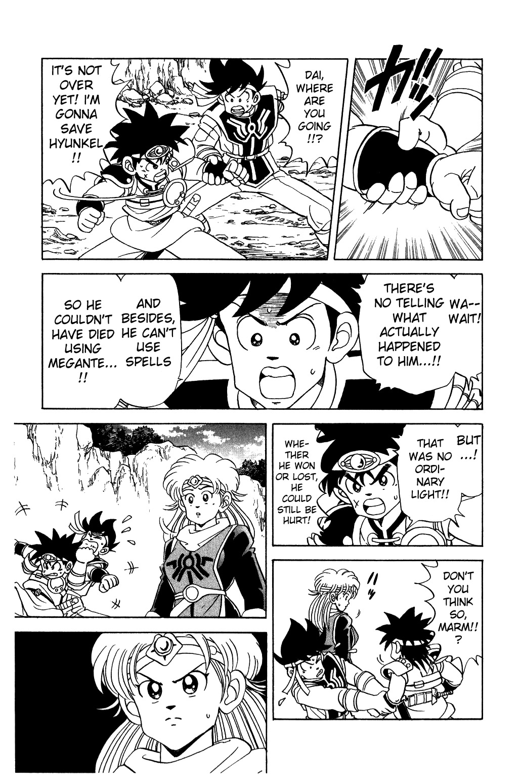 Dragon Quest: The Adventure of Dai Chapter 63 page 3 - Chapter 63: The Cross of Life and Death