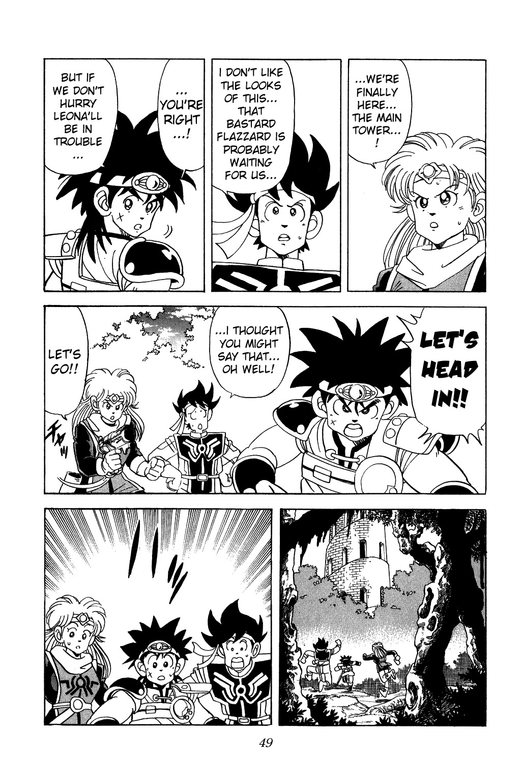 Dragon Quest: The Adventure of Dai Chapter 64 page 7 - Chapter 64: Infiltration!! Save Leona