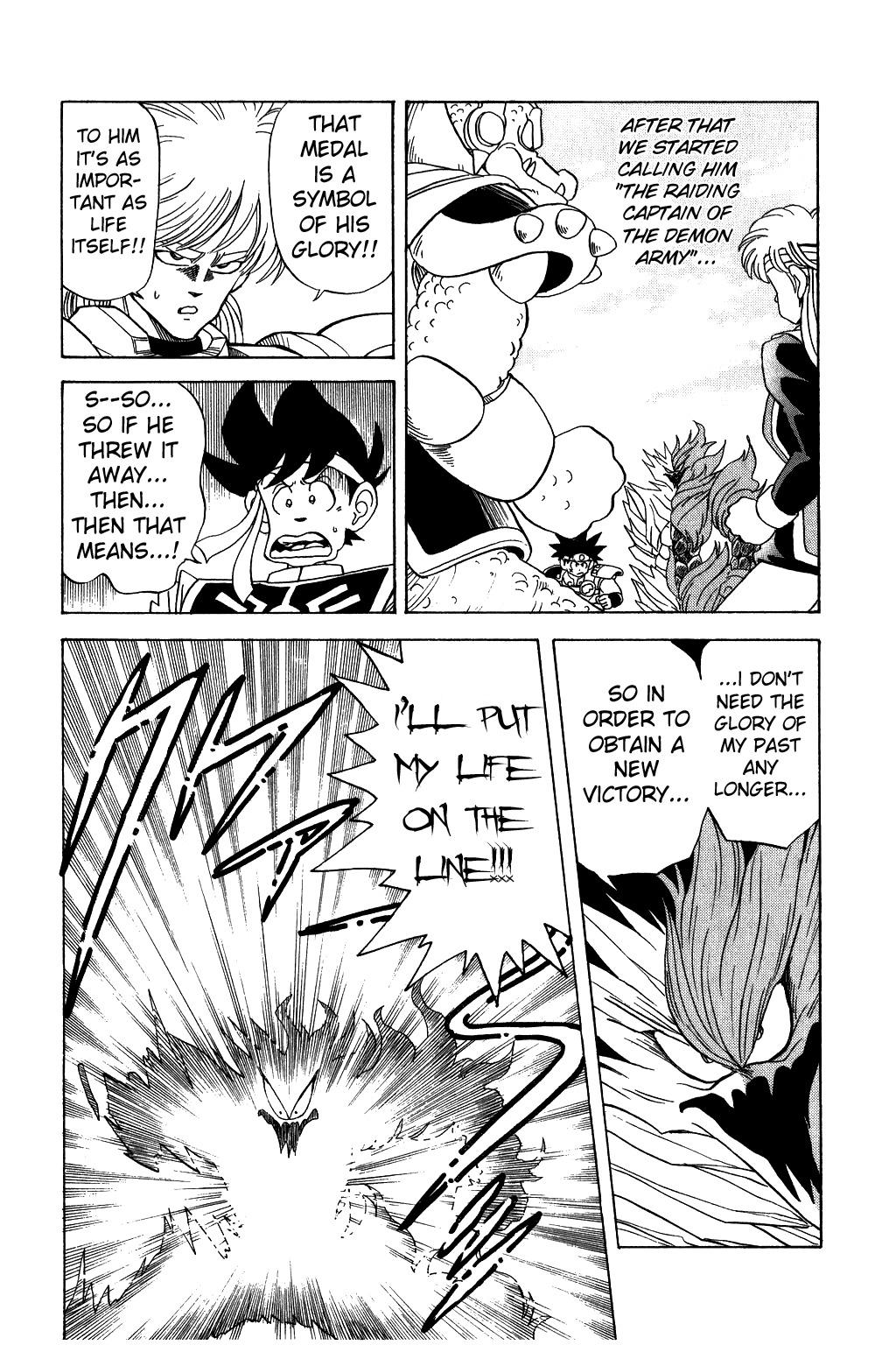 Dragon Quest: The Adventure of Dai Chapter 65 page 13 - Chapter 65: Flazzard's Tenacity
