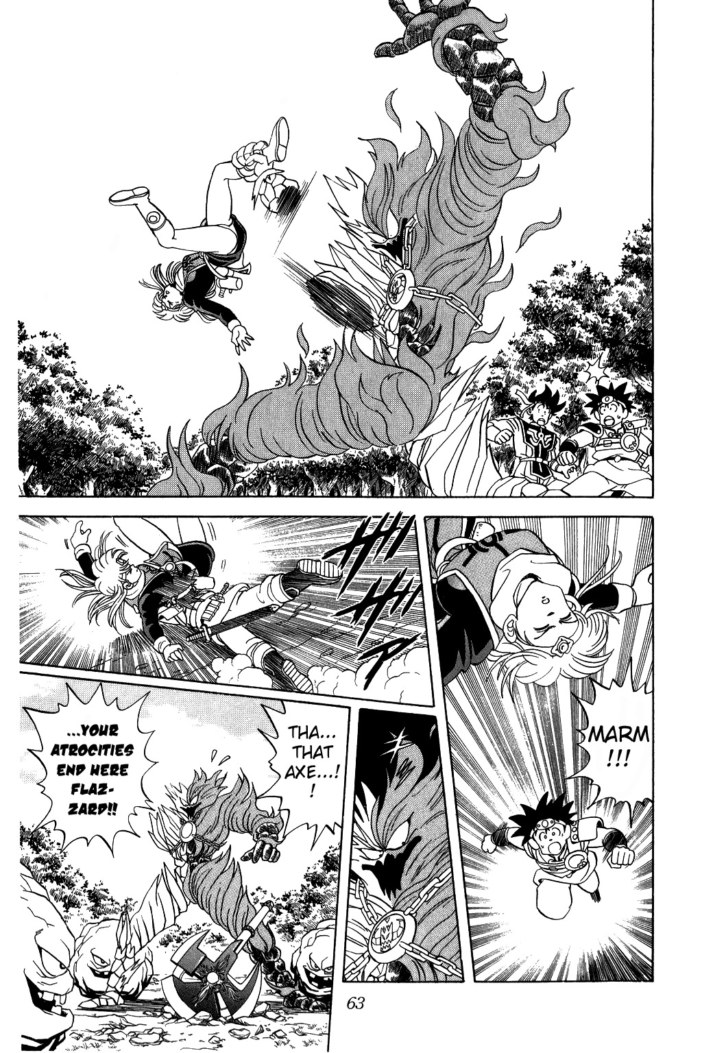Dragon Quest: The Adventure of Dai Chapter 65 page 2 - Chapter 65: Flazzard's Tenacity