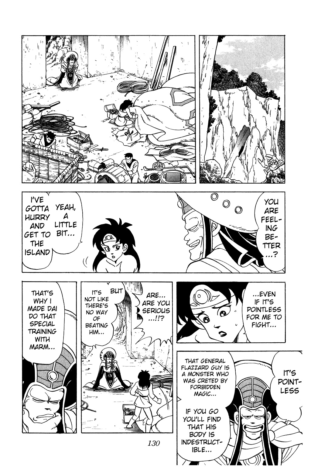Dragon Quest: The Adventure of Dai Chapter 68 page 10 - Chapter 68: The Kuuretsuzan Appears!!
