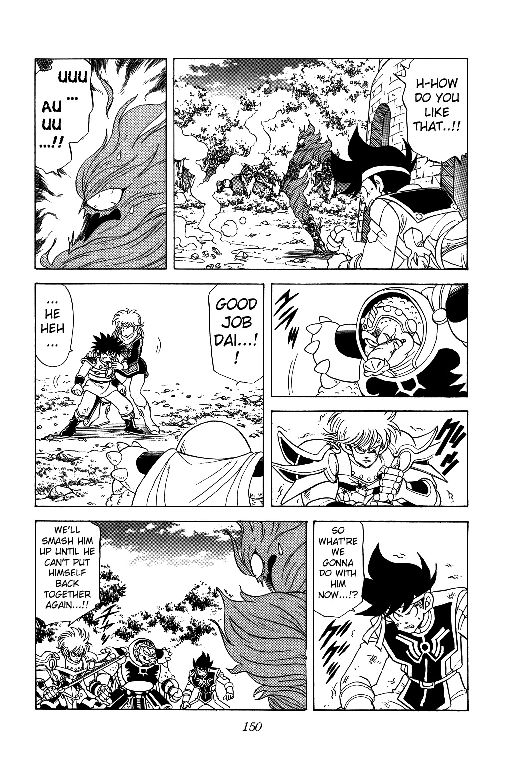 Dragon Quest: The Adventure of Dai Chapter 69 page 10 - Chapter 69: Giant Flame Man!!!