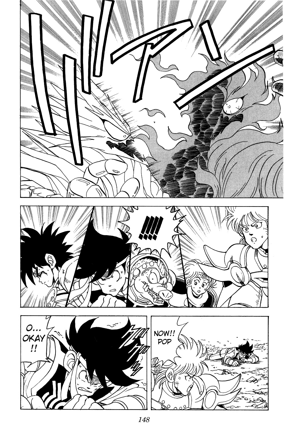 Dragon Quest: The Adventure of Dai Chapter 69 page 8 - Chapter 69: Giant Flame Man!!!