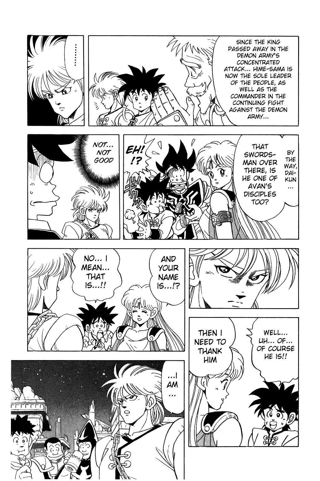 Dragon Quest: The Adventure of Dai Chapter 72 page 7 - Chapter 72: Victory! And Now...