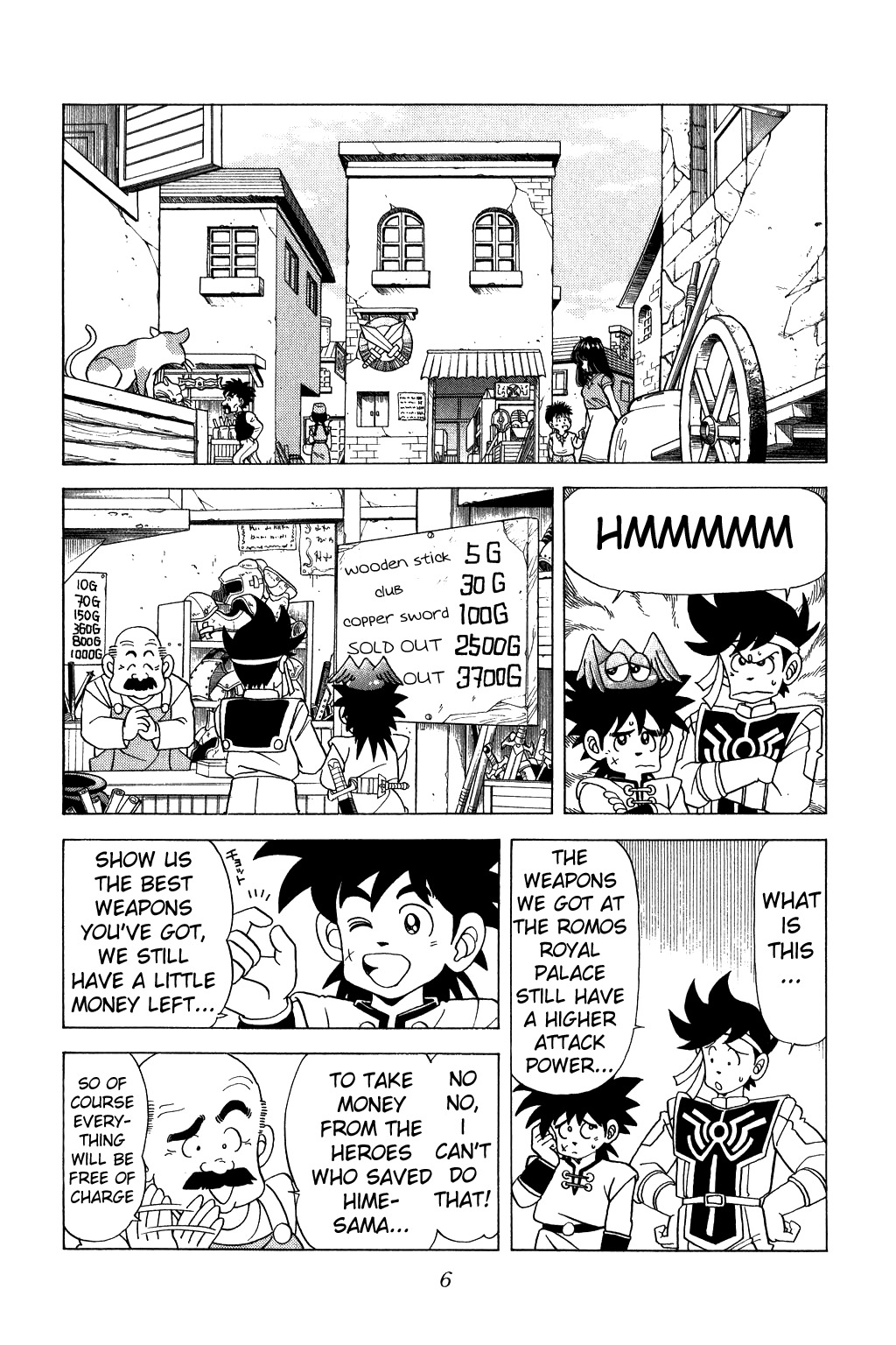 Dragon Quest: The Adventure of Dai Chapter 76 page 4 - Chapter 76: Let's Go To The Department Store