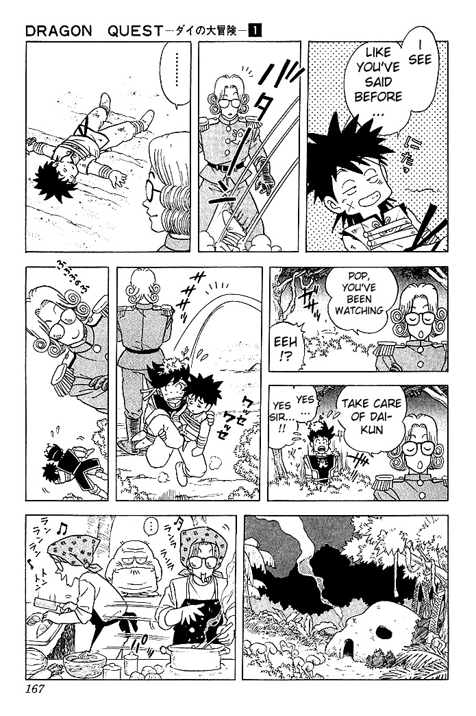 Dragon Quest: The Adventure of Dai Chapter 8 page 4 - Chapter 8: The Dragon Who Wore Glasses!