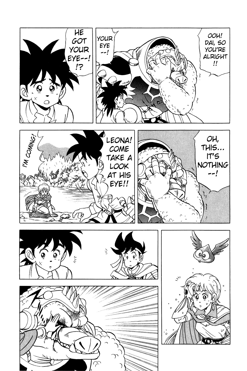 Dragon Quest: The Adventure of Dai Chapter 88 page 2 - Chapter 88: Flash of Terror