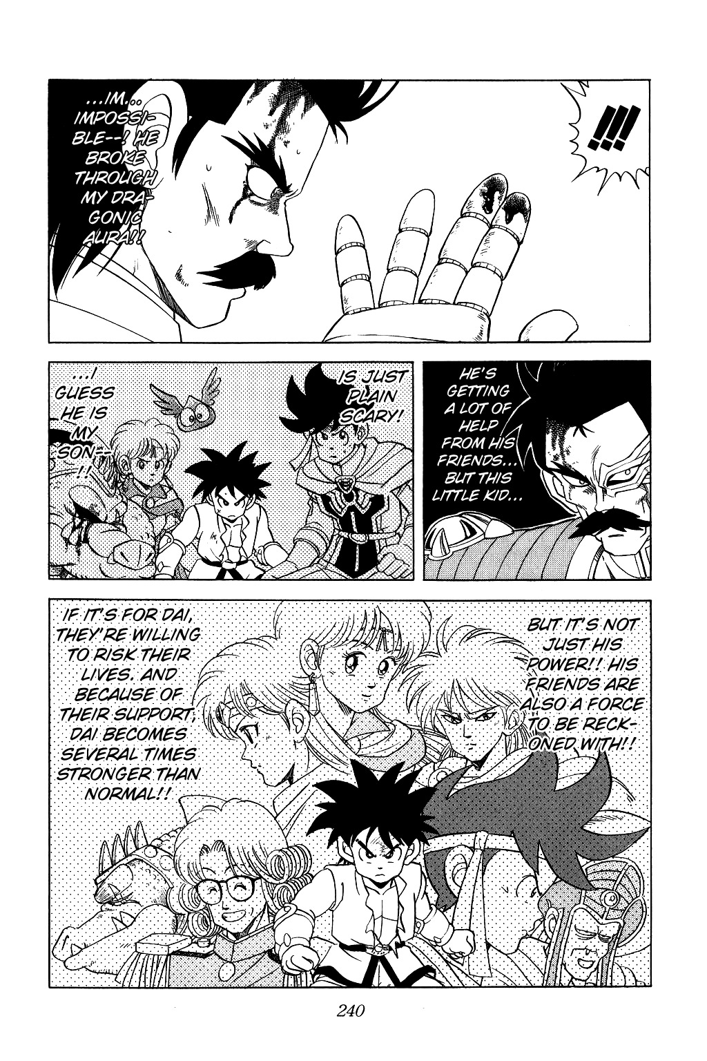 Dragon Quest: The Adventure of Dai Chapter 88 page 7 - Chapter 88: Flash of Terror