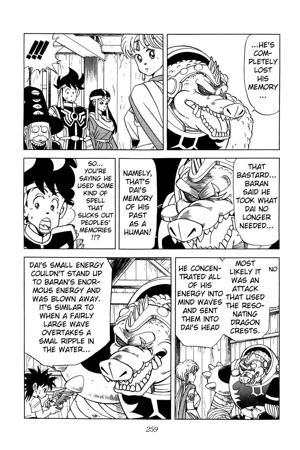 Dragon Quest: The Adventure of Dai Chapter 89 page 7 - Chapter 89: Dai, Level 1…!!?