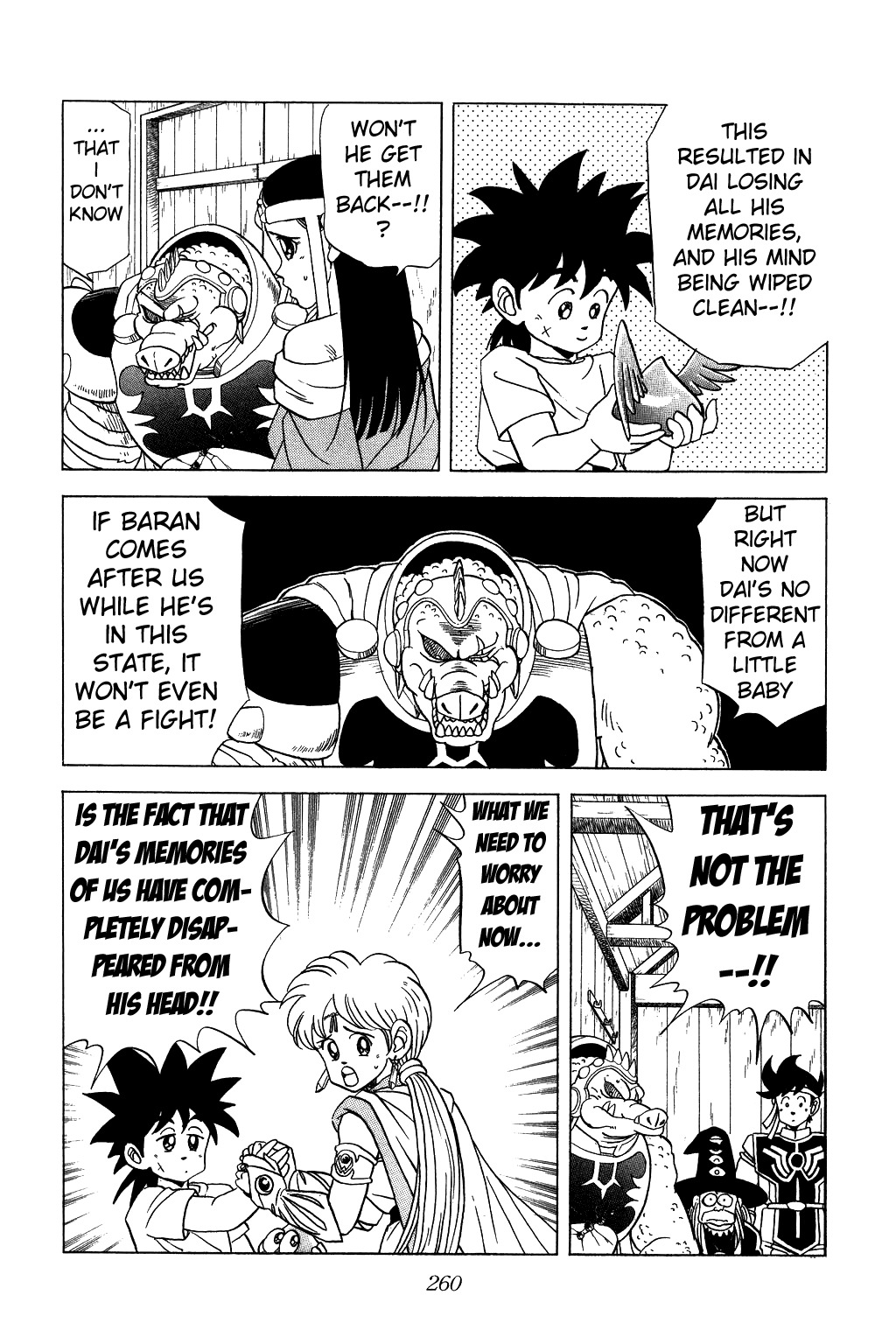 Dragon Quest: The Adventure of Dai Chapter 89 page 8 - Chapter 89: Dai, Level 1…!!?